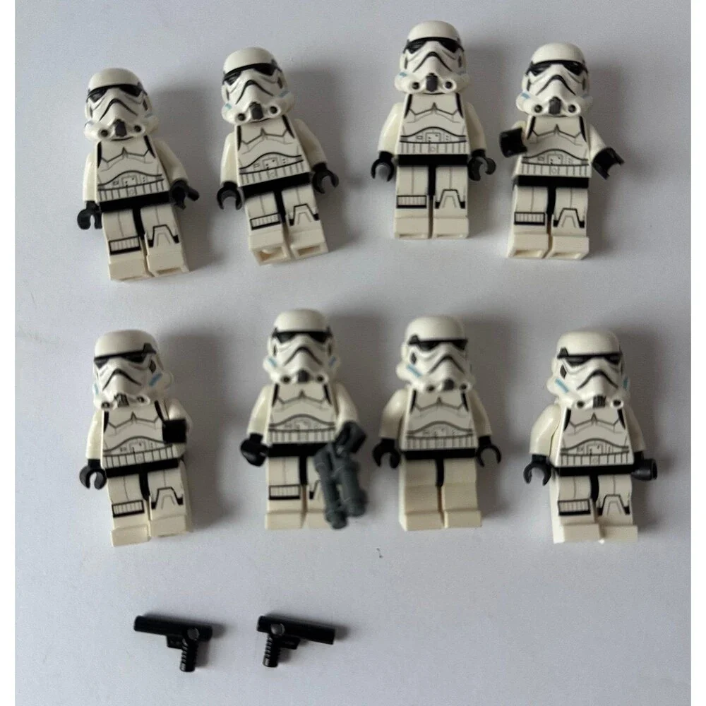 Lego Star Wars Storm Trooper Minifigures Set of 8